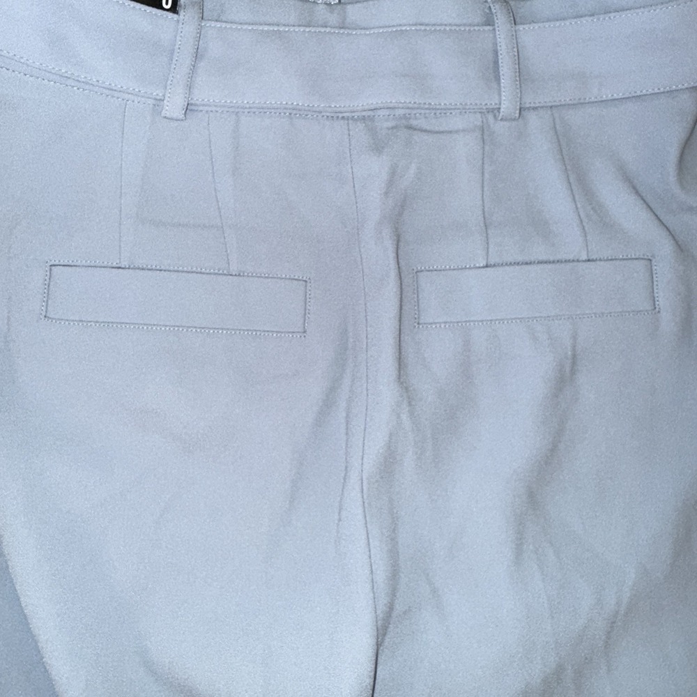 Women's Express Ankle High Rise Belted Cargo Pants Blue Size 0 - Picture 5 of 8